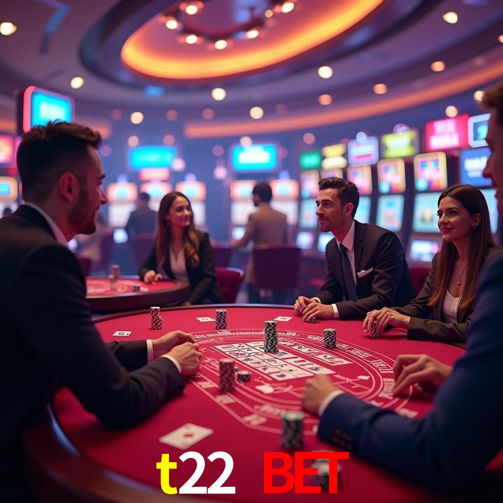 A Experiência Imersiva dos Cassinos Ao Vivo no t22 bet