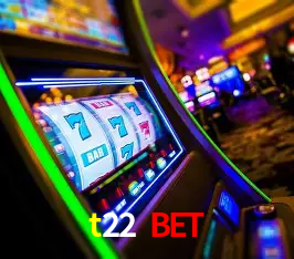 Interface do App t22 bet